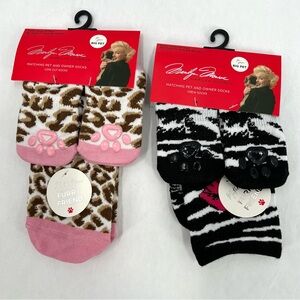 Marilyn Monroe Big Pet Matching Socks for You and your Fur Baby